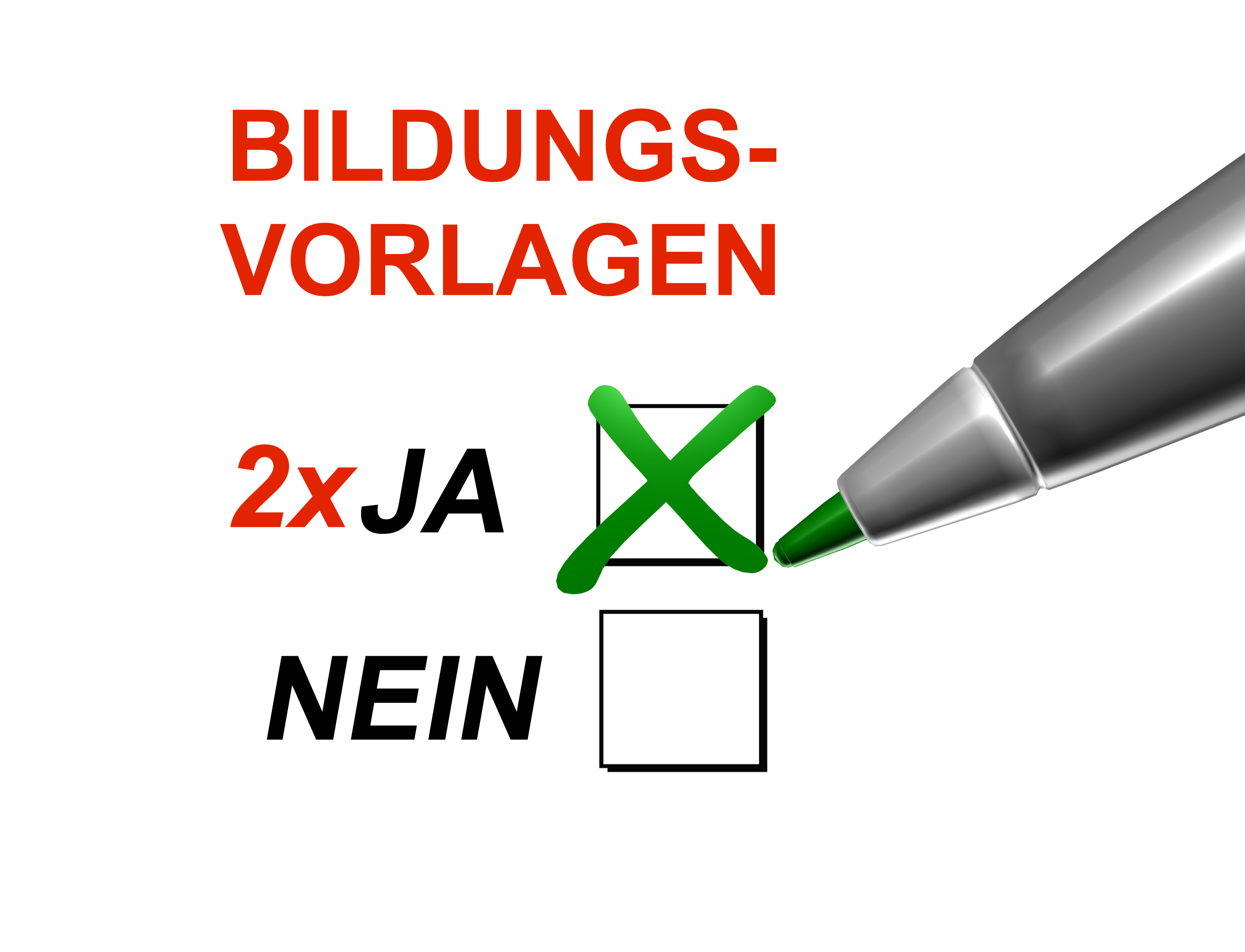 Die LVB-Mitglieder sagen 2x klar Ja zu den Bildungsvorlagen vom 24. November