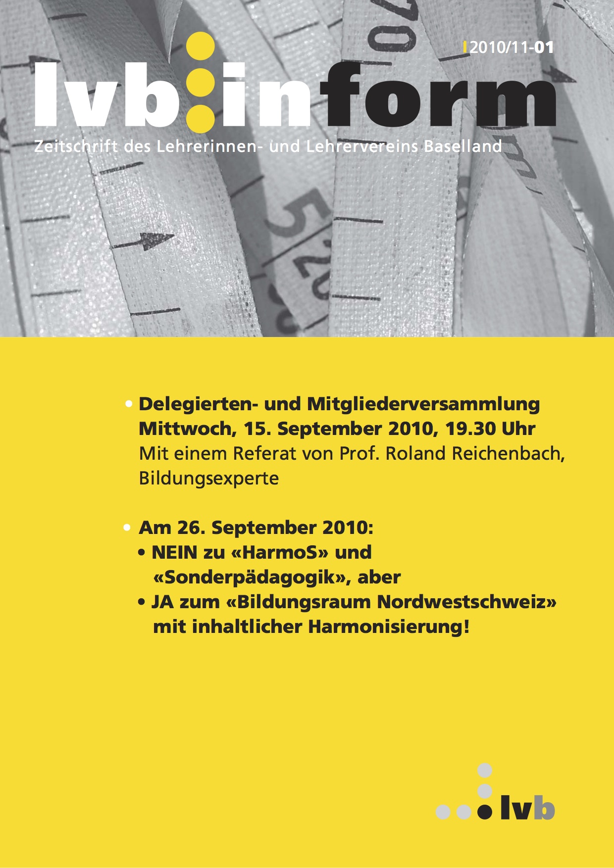 lvb.inform 2010/2011-01 August 2010