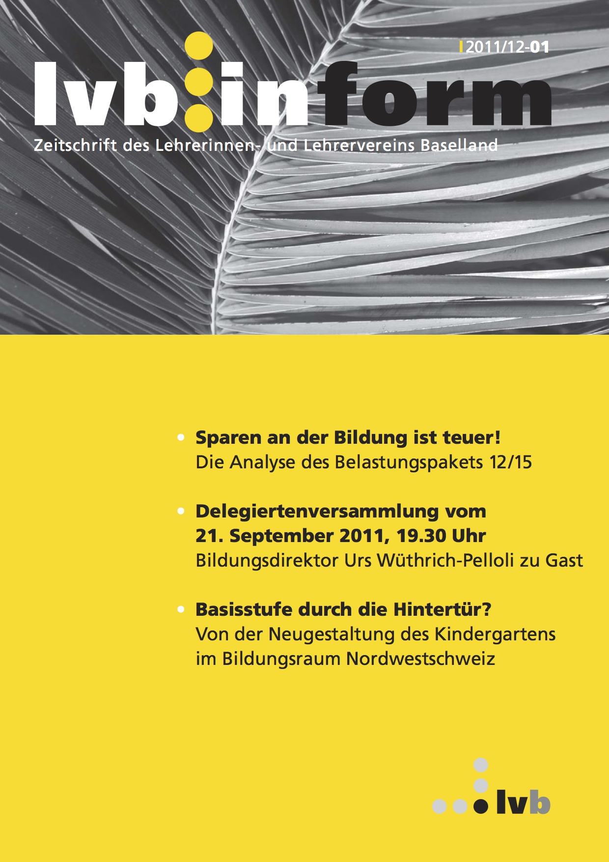 lvb.inform 2011/2012-01 August 2011