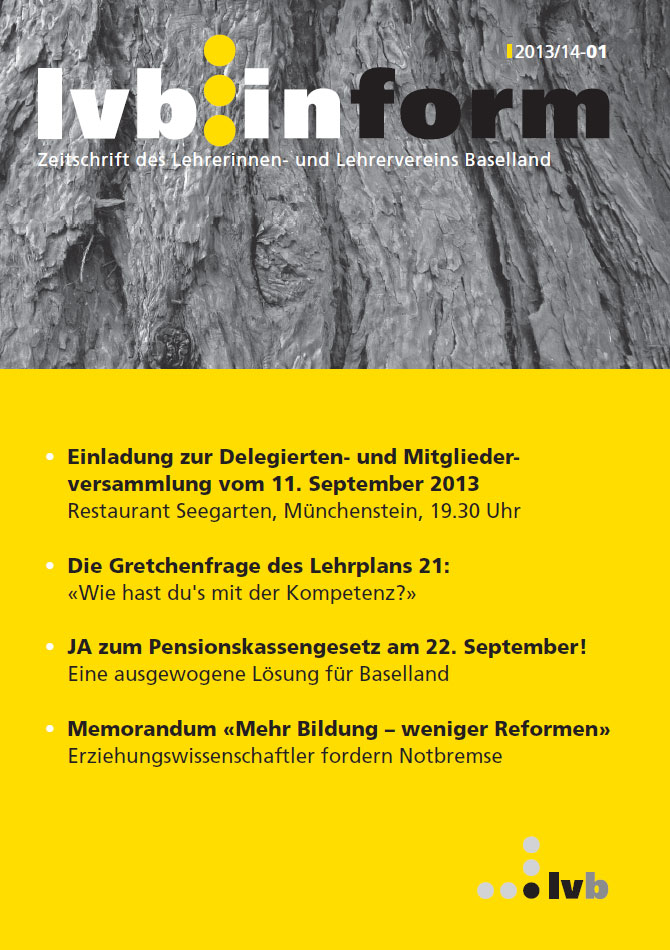 lvb.inform 2013/2014-01 August 2013