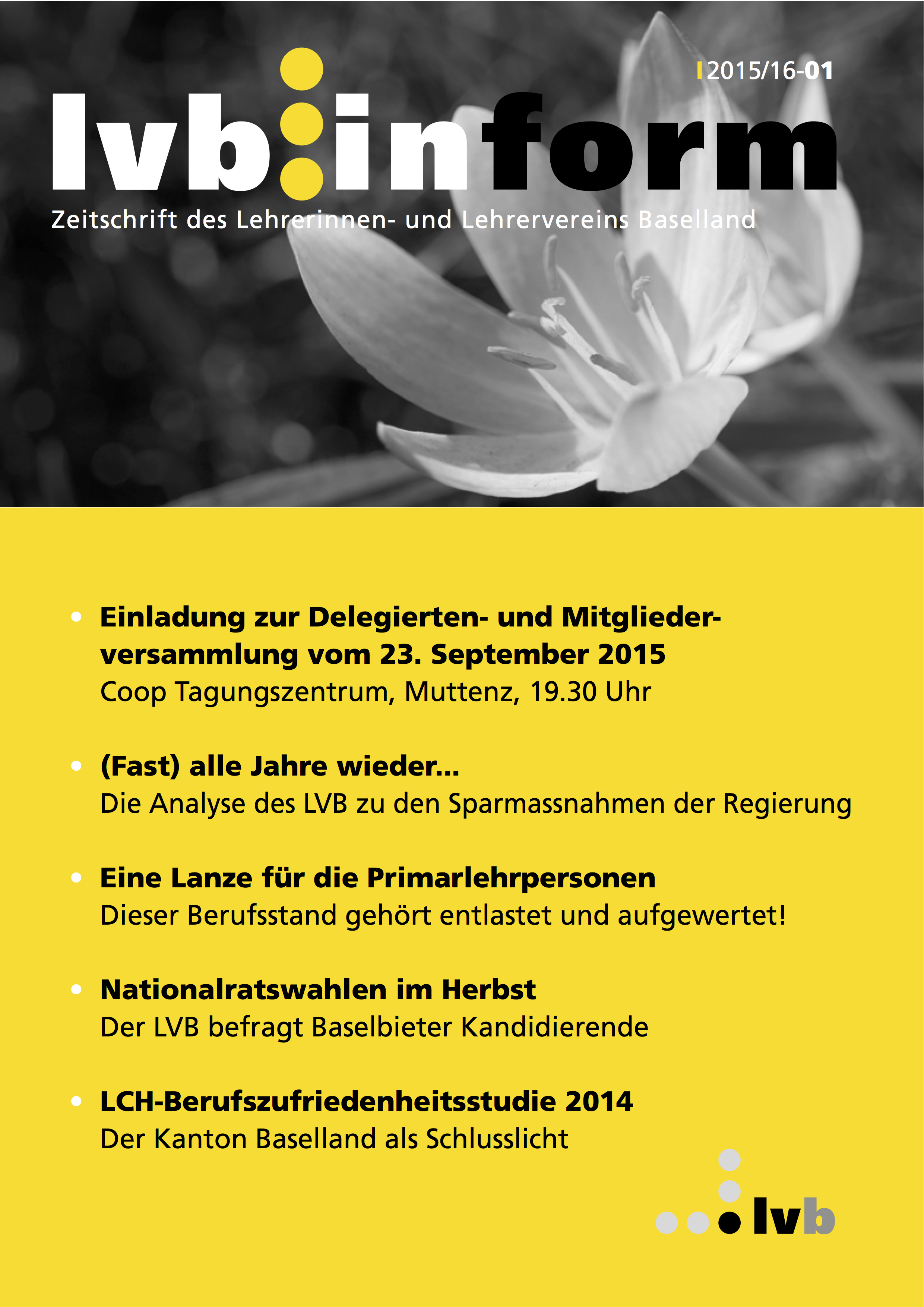lvb.inform 2015/2016-01 September 2015