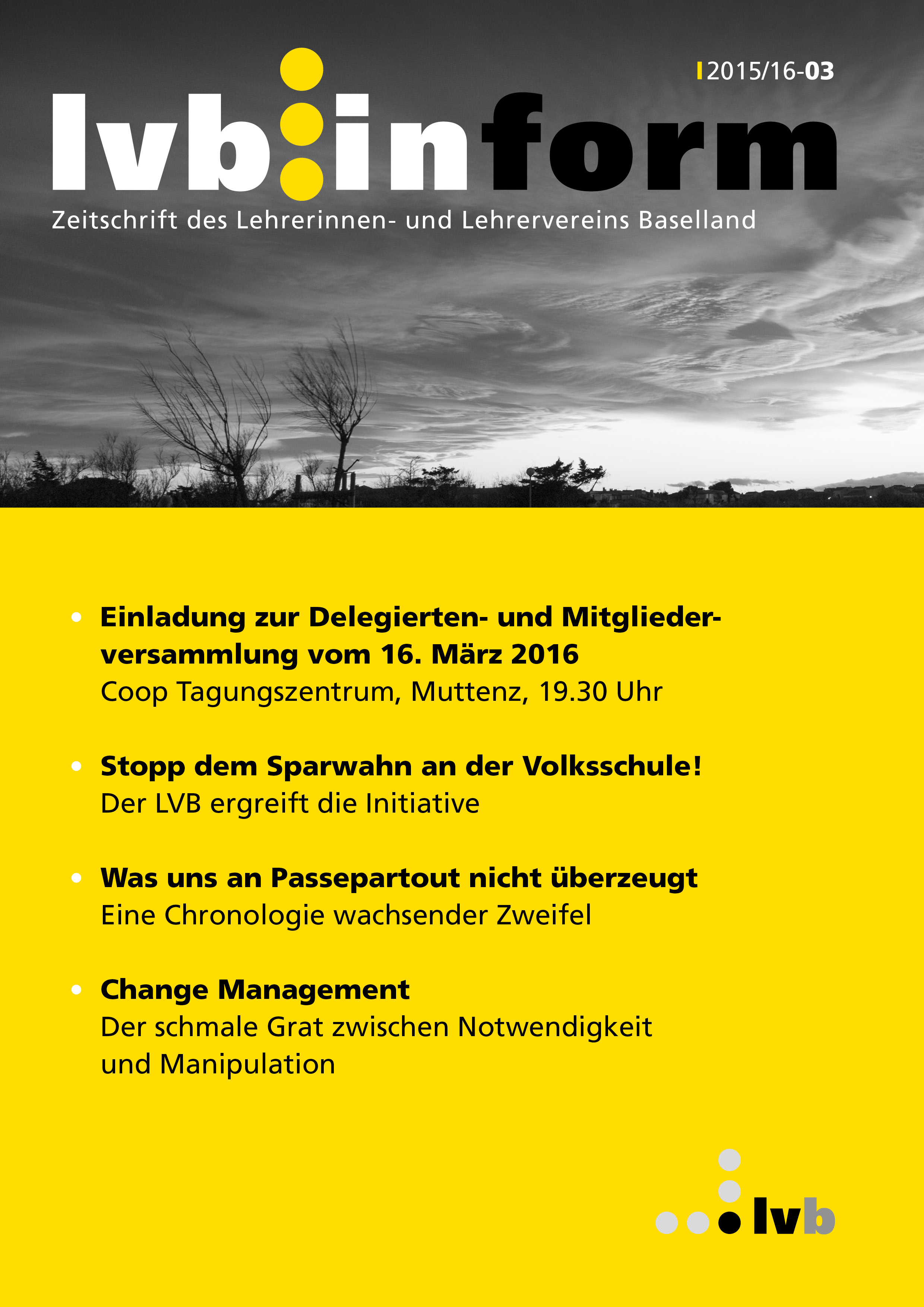 lvb.inform 2015/2016-03 Februar 2016
