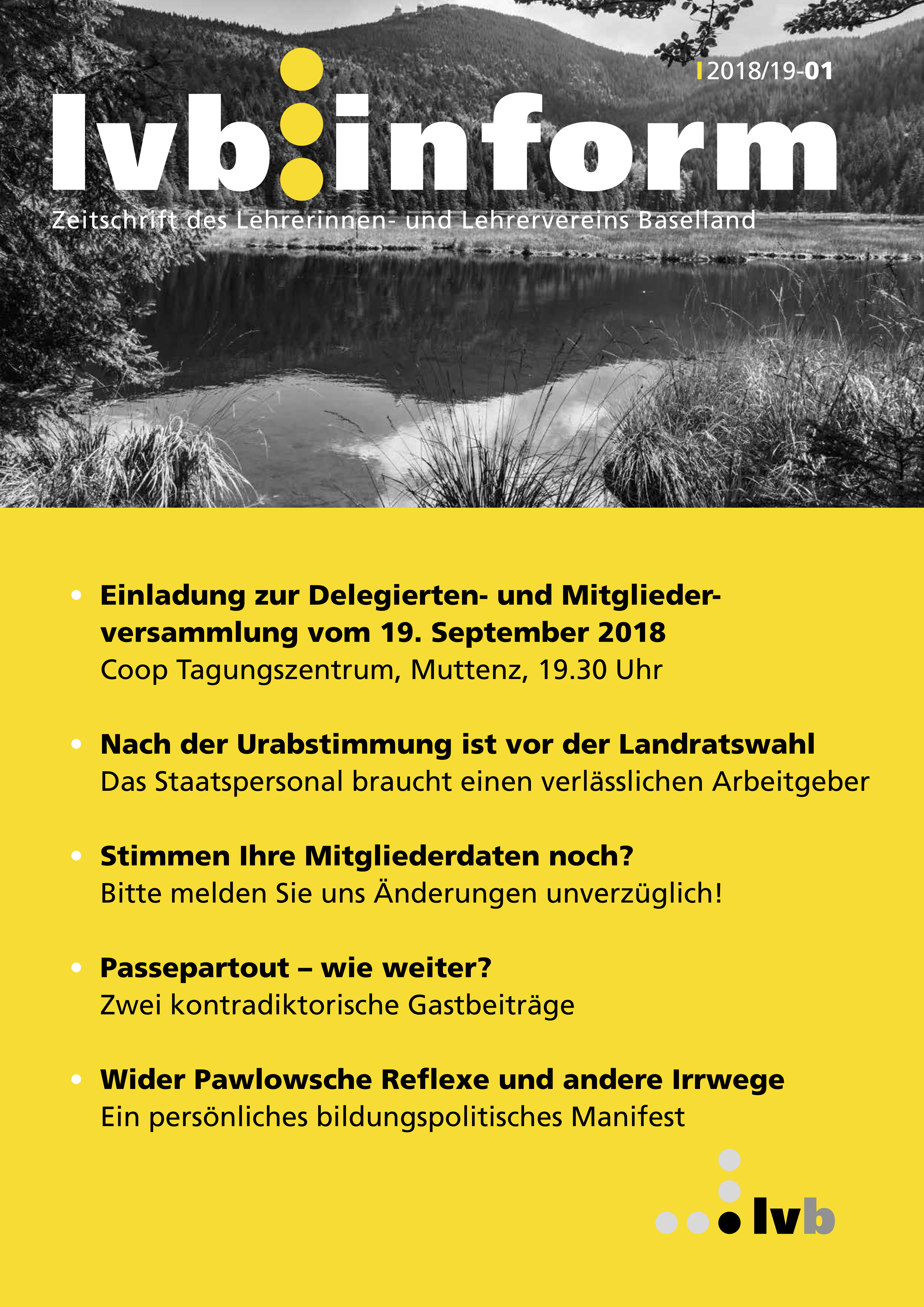 lvb.inform 2018/2019-01 September 2018