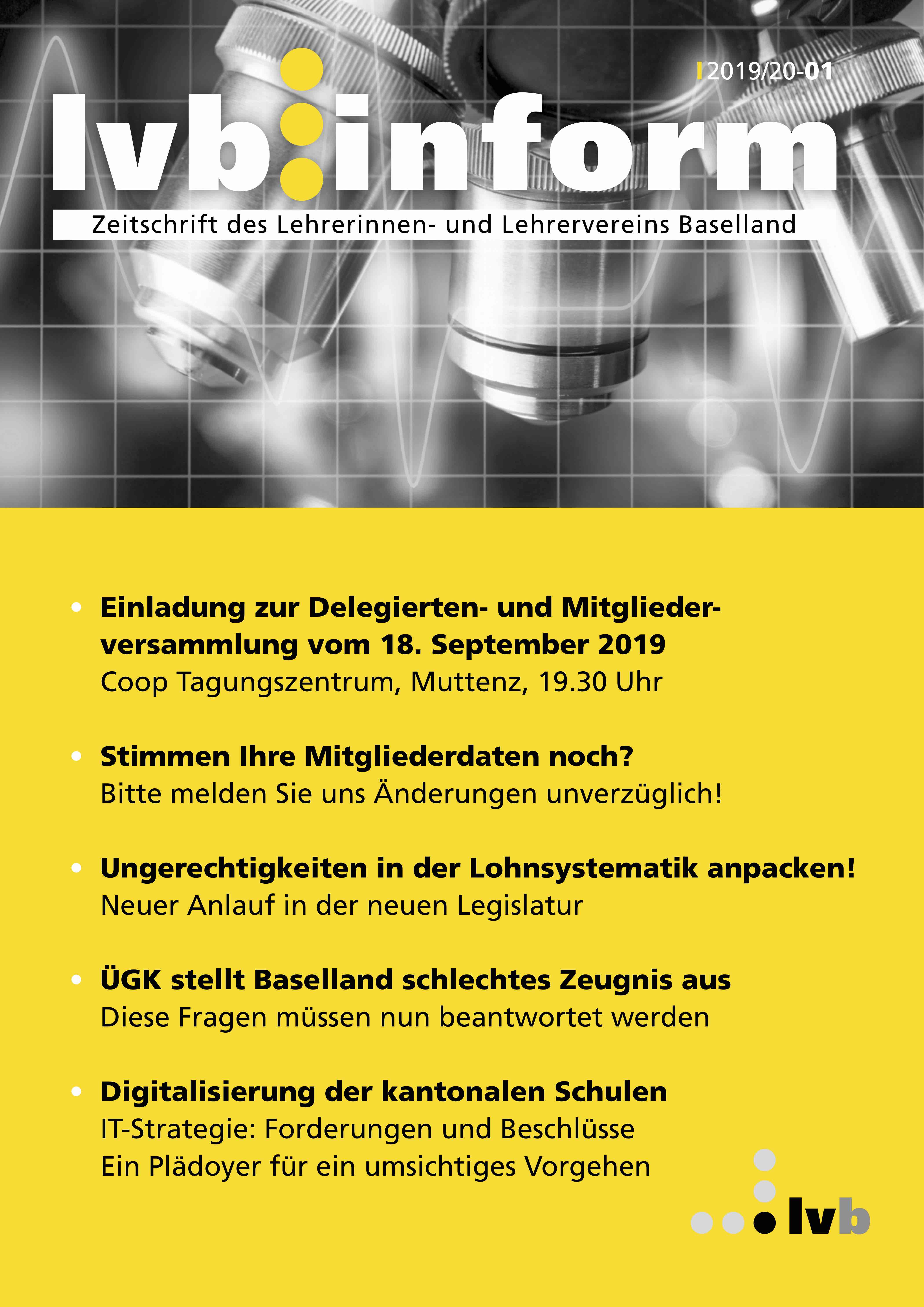 lvb.inform 2019/2020-01 September 2019
